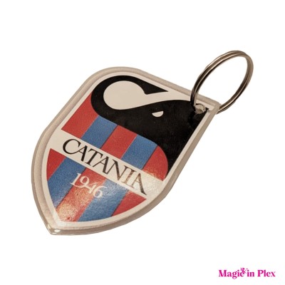 Portachiavi Sagomati Personalizzati 8cm | Plex/Legno | Stampa UV o PVC | C-10